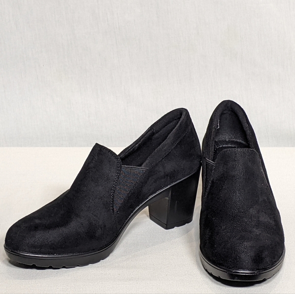 NEW Dream Pairs Womens Chunky Low Block Heel Pumps Comfort Oxfords Shoes Sz 5.5 - Picture 2 of 5